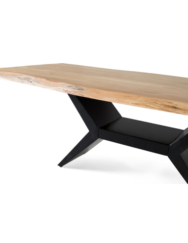 Mesa de comedor tapa rústica Mesa de comedor tapa rústica