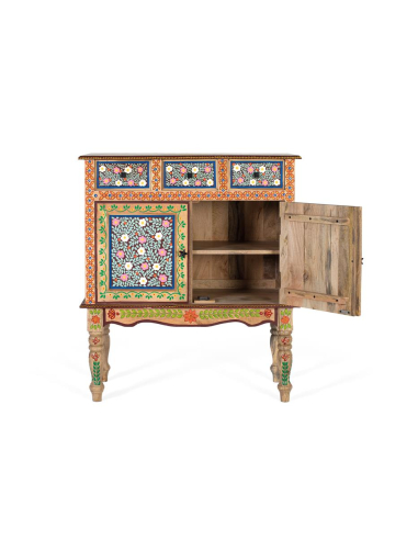 Mueble recibidor étnico flores Mueble recibidor étnico flores