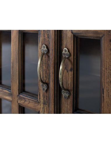 Aparador 4 puertas con vidrio Aparador 4 puertas con vidrio