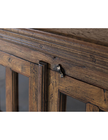 Aparador 4 puertas con vidrio Aparador 4 puertas con vidrio