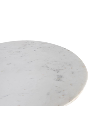 Mesa de centro esferas tapa blanca Mesa de centro esferas tapa blanca