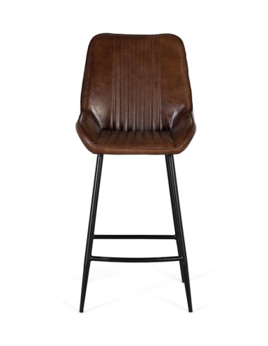 Taburete alto piel