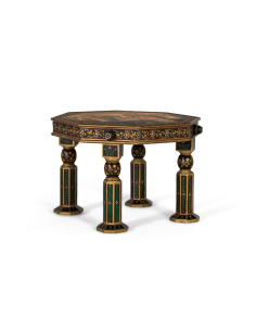 Mesa de centro tapa pintada...