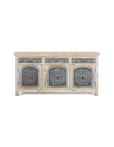 Aparador Nocturno 3 puertas 3 cajones Aparador Nocturno 3 puertas 3 cajones