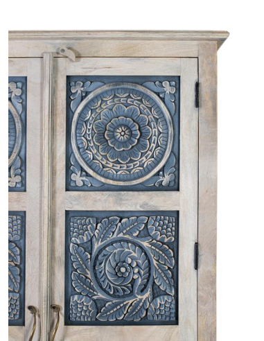 Armario Nocturno 8 paneles calados