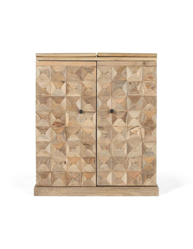 Mueble bar cuadrados geométricos Mueble bar cuadrados geométricos