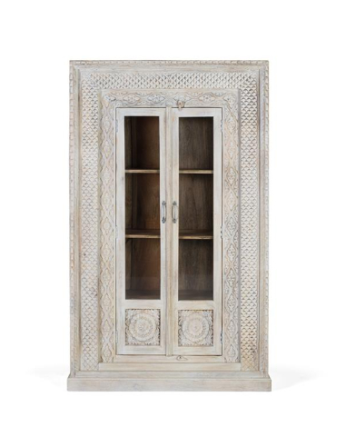 Armario con marco ancho tallado Armario con marco ancho tallado