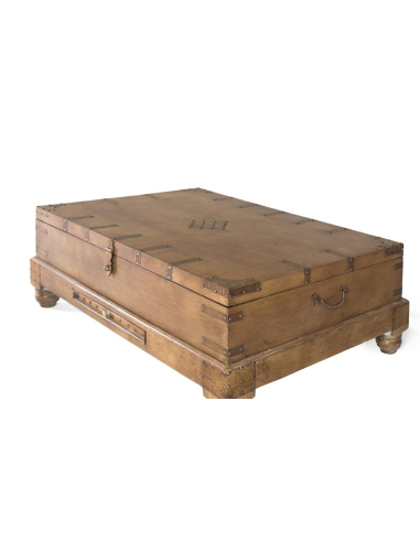 Mesa de centro herrajes rústicos Mesa de centro herrajes rústicos