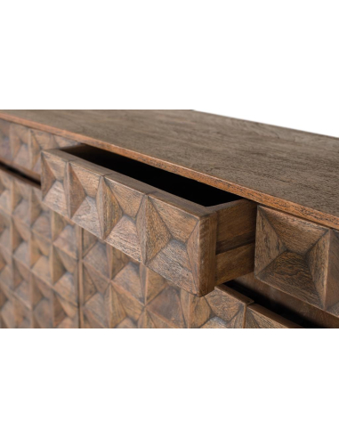 Aparador madera cubos 4 puertas 4... Aparador madera cubos 4 puertas 4...