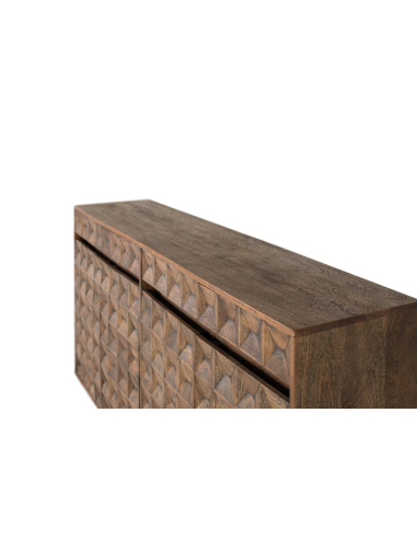 Aparador madera cubos 4 puertas 4... Aparador madera cubos 4 puertas 4...