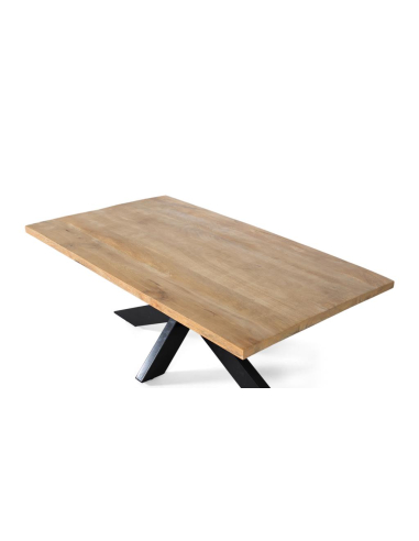 Mesa de comedor 120 cm cruzada Mesa de comedor 120 cm cruzada