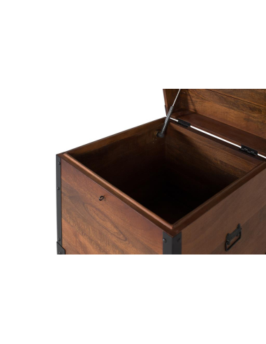 Baúl cuadrado madera Baúl cuadrado madera