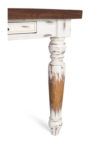 Mesa de comedor vintage blanco Mesa de comedor vintage blanco