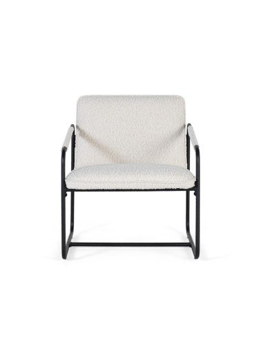 Set 2 sillones texturado blanco Set 2 sillones texturado blanco