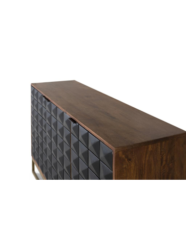 Aparador Grave 3 puertas negro