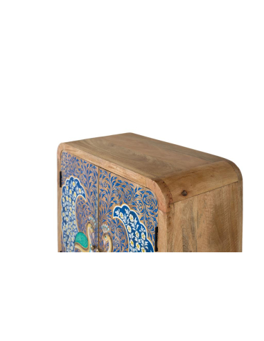 Mueble recibidor pavo real azul Mueble recibidor pavo real azul