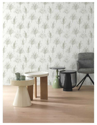 Mesa auxiliar metal y madera Mesa auxiliar metal y madera