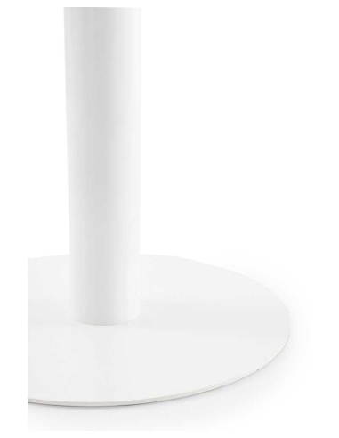 Mesa de comedor Hematita blanco 100 cm