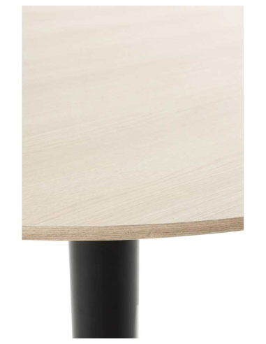 Mesa de comedor Hematita fresno 100 cm