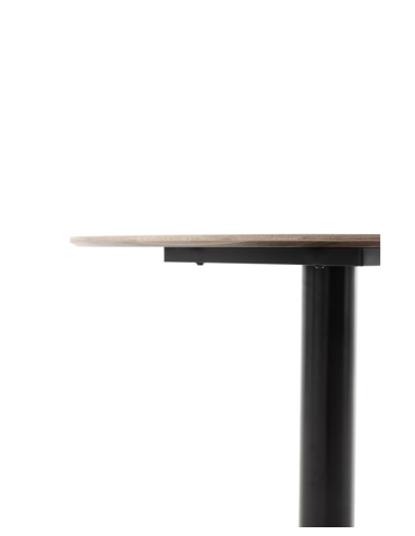 Mesa de comedor Hematita nogal 100 cm