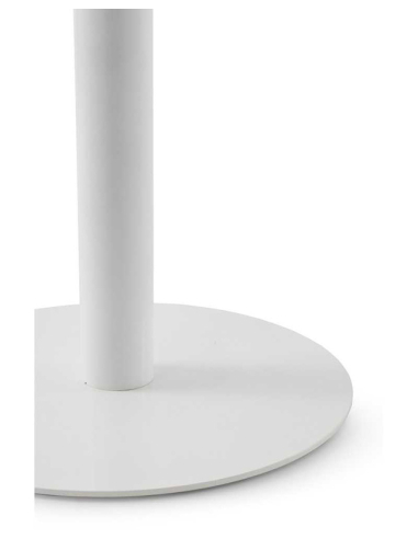 Mesa de comedor Hematita blanco 80 cm