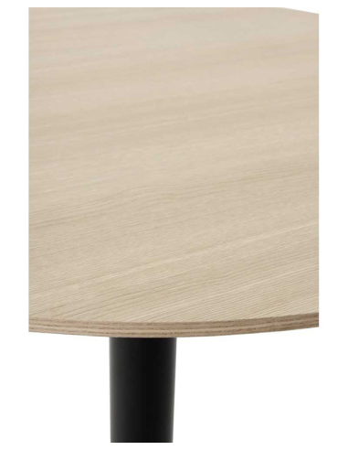 Mesa de comedor Hematita fresno 80