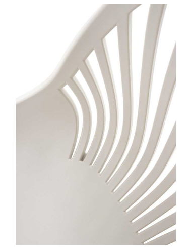 Set 4 sillas de comedor Granate crema