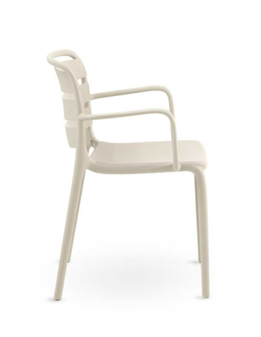 Set 4 sillas de comedor con brazo...