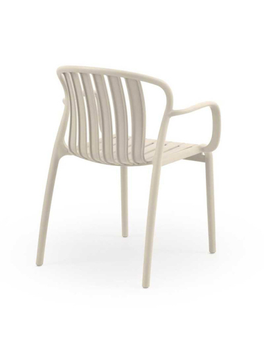 Set 4 sillas de comedor con brazo...