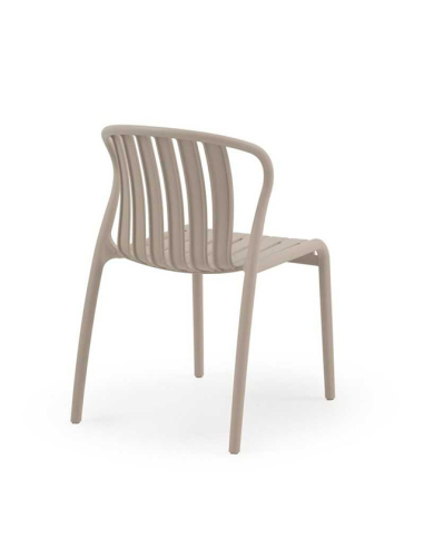 Set 4 sillas de comedor Esmeralda camel