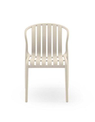 Set 4 sillas de comedor Esmeralda crema