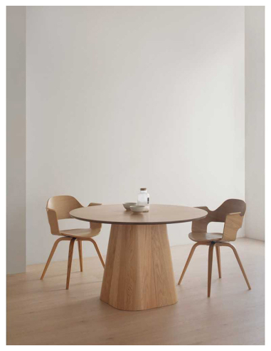 Set 4 sillas de comedor con brazos...