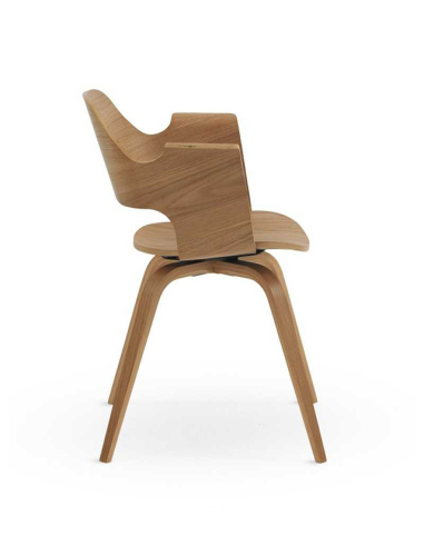 Set 4 sillas de comedor con brazos...