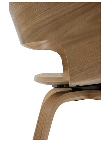 Set 4 sillas de comedor con brazos...