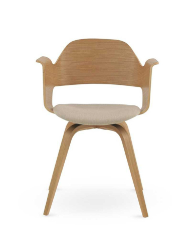 Set 4 sillas de comedor Coral roble...