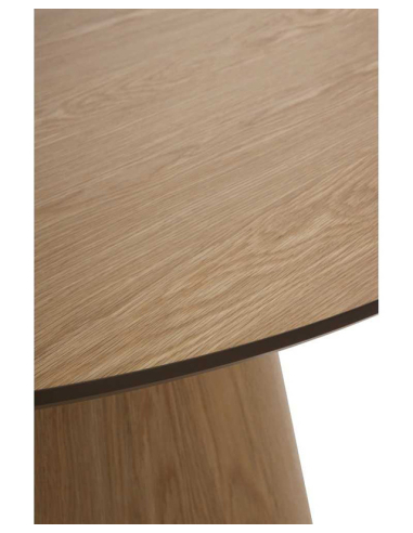 Mesa de comedor Citrino roble redonda