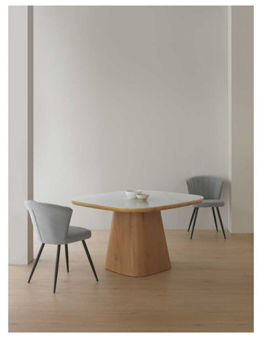 Mesa de comedor Citrino mármol calacatta