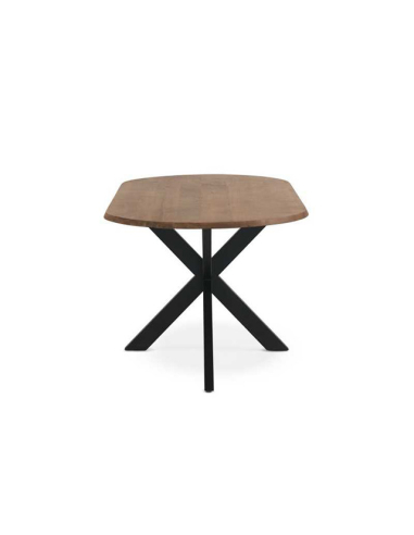 Mesa de comedor Amatista ovalada natural