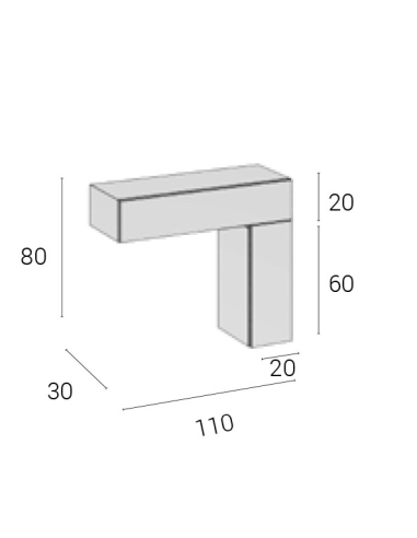 Consola Recibidor Sofía