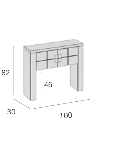 Consola Recibidor Gustav Tirador Musa