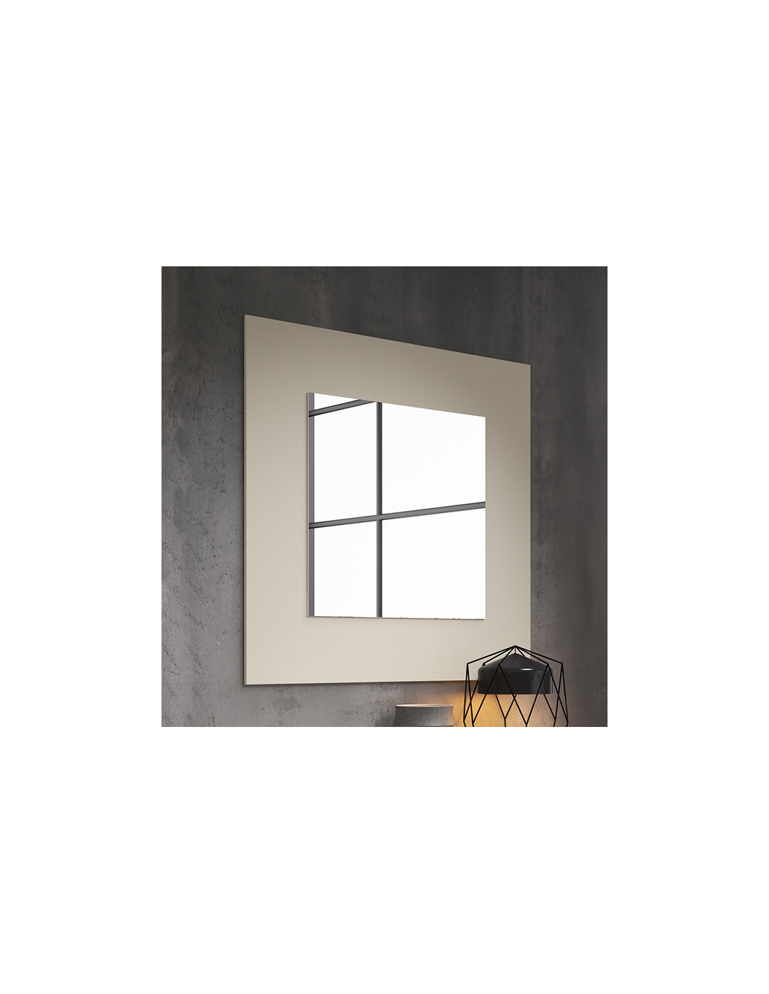 Espejo Decorativo Marco Lilly 80x80 cm