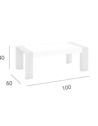 Mesa de centro Dexter Elevable