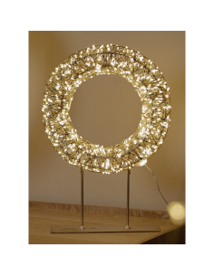 Corona oro pet c/pie 28d cm...