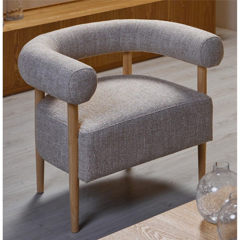 Sillón Mere class tapizada beige | Kasas Decoración