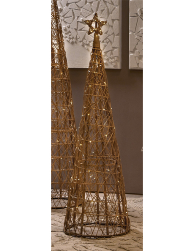 Árbol de navidad c/led a pilas 128 cm Árbol de navidad c/led a pilas 128 cm