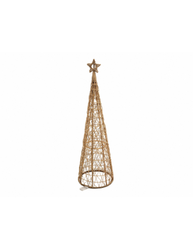 Árbol de navidad c/led a pilas 128 cm Árbol de navidad c/led a pilas 128 cm