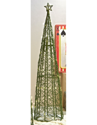 Árbol de navidad c/led a pilas 180 cm Árbol de navidad c/led a pilas 180 cm