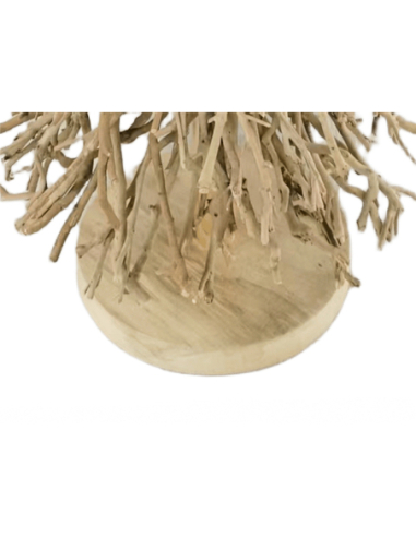 Árbol Navidad ramas té con pie madera... Árbol Navidad ramas té con pie madera...