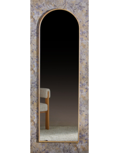 Espejo arco madera 165 cm
