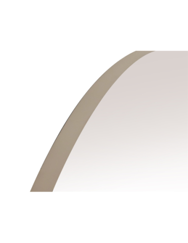 Espejo esquinas redondeadas beige 175 cm